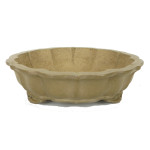 Hauteur : 5cm Diamètre : 17,5cm pot japonais non émaillé forme lotus